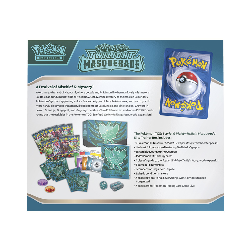POKEMON TCG TWILIGHT MASQUERAD-ETB ENG