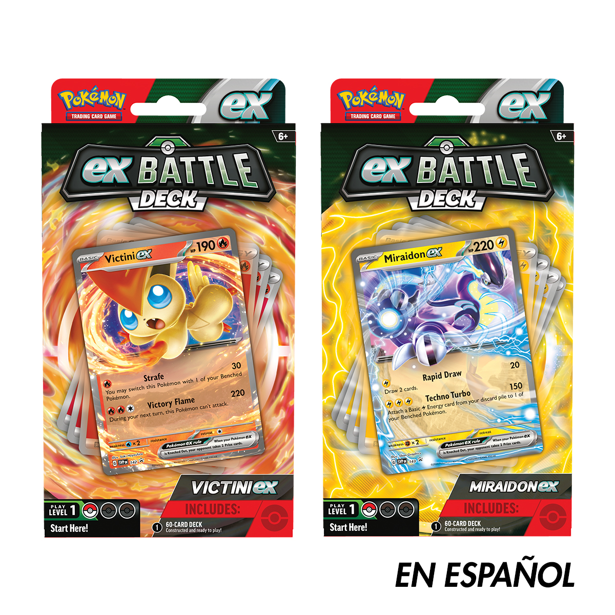 POKEMON TCG VICTI/MIRAID EX BAT DECK SPA