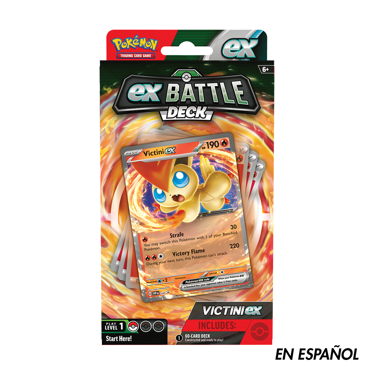 POKEMON TCG VICTI/MIRAID EX BAT DECK SPA