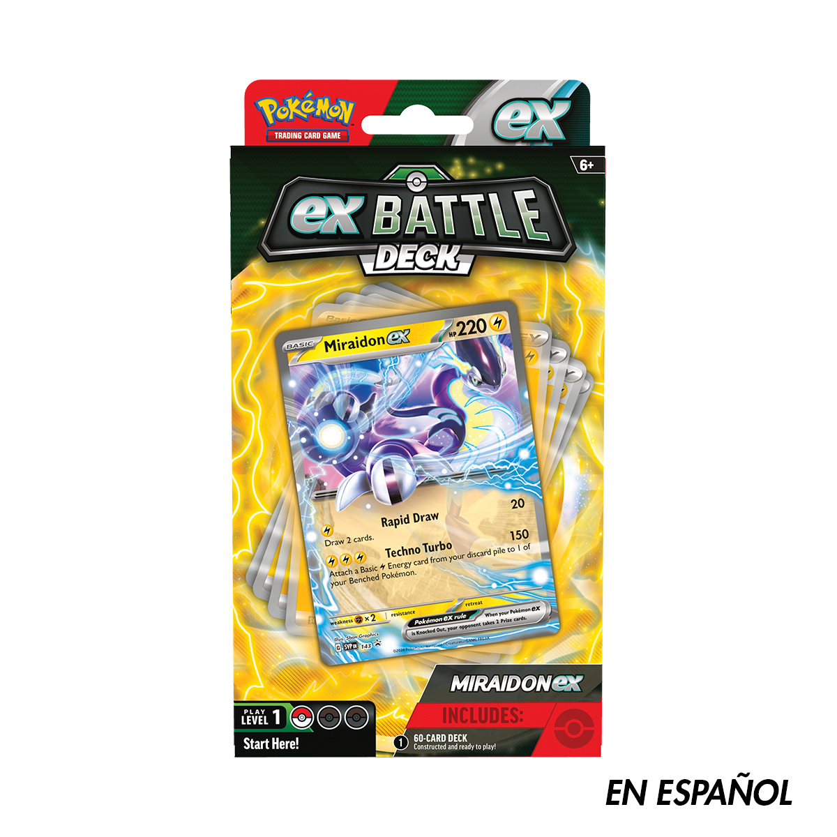 POKEMON TCG VICTI/MIRAID EX BAT DECK SPA