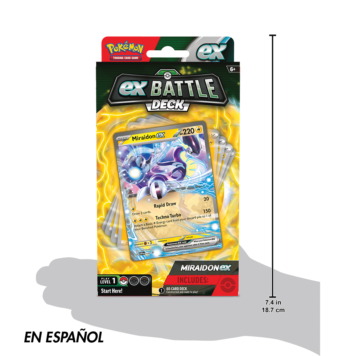 POKEMON TCG VICTI/MIRAID EX BAT DECK SPA