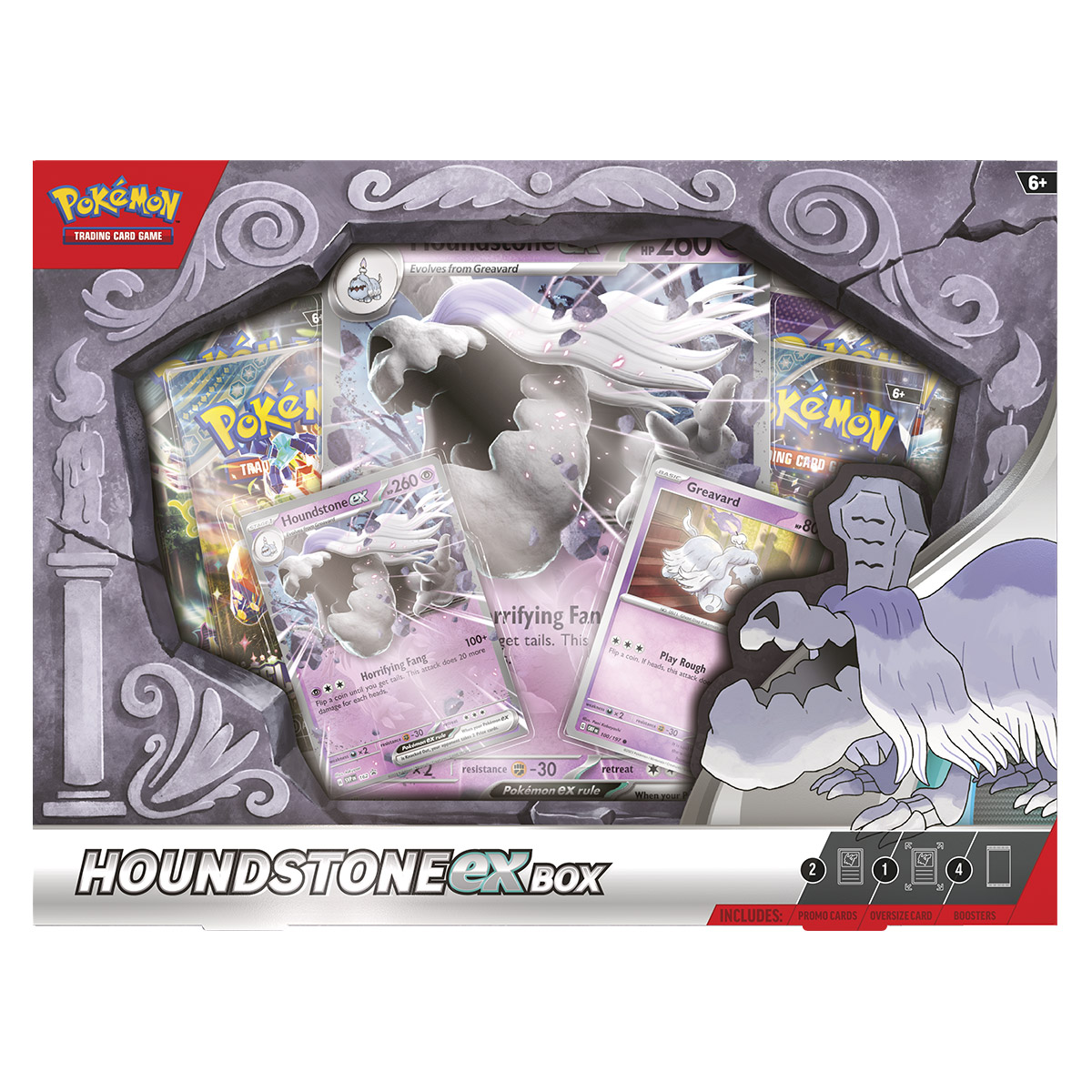 POKEMON TCG HOUNDSTONE EX BOX ENG