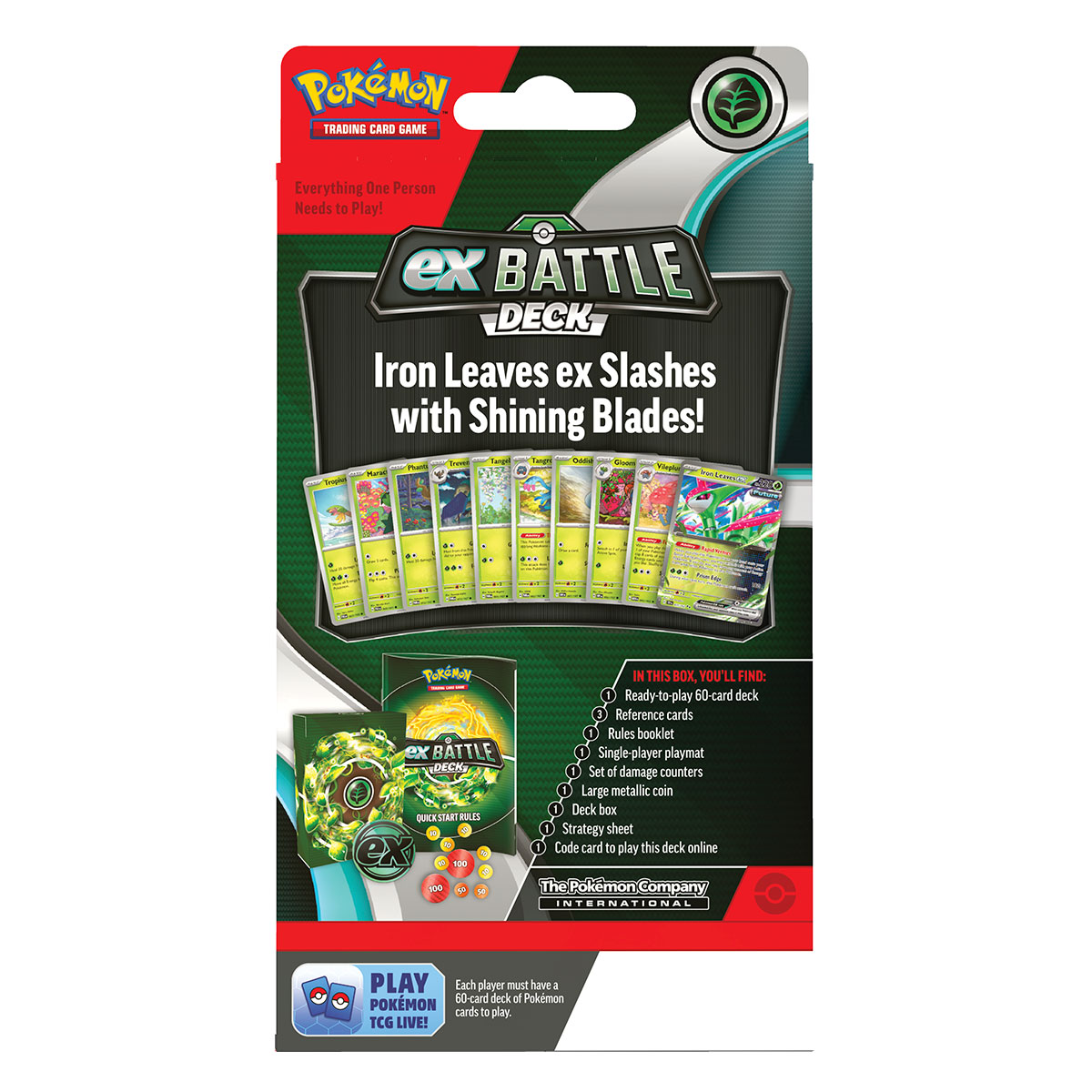 POKEMON TCG KOKO EX/IRON EX BAT DECK ENG