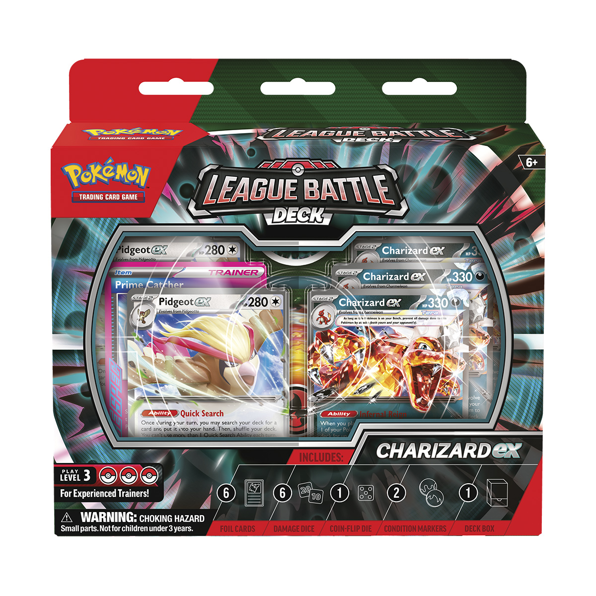 POKEMON TCG CHARIZARD EX LEAG BAT DK ENG