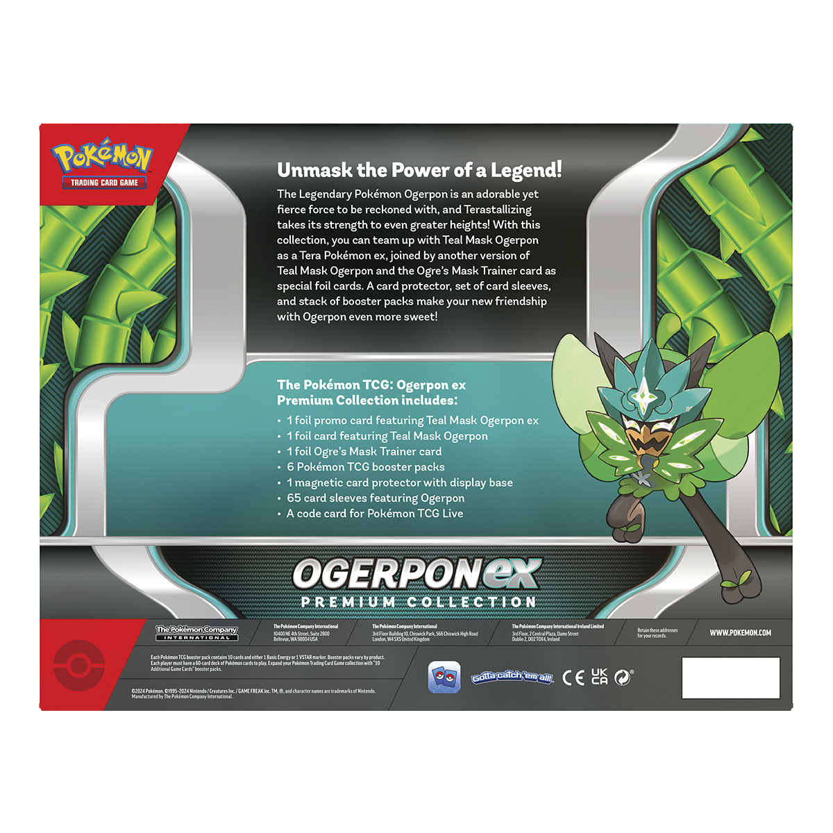 POKEMON TCG OGERPON EX PREM COLLECT ENG