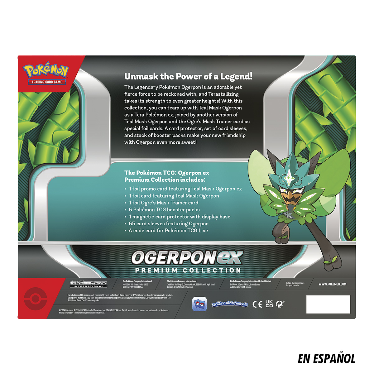 POKEMON TCG OGERPON EX PREM COLLECT SPA