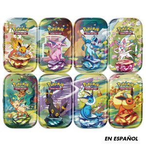 POKEMON TCG SV-PRISM EVOL-MINI TIN SPA POKEMON TCG SV-PRISM EVOL-MINI TIN SPA