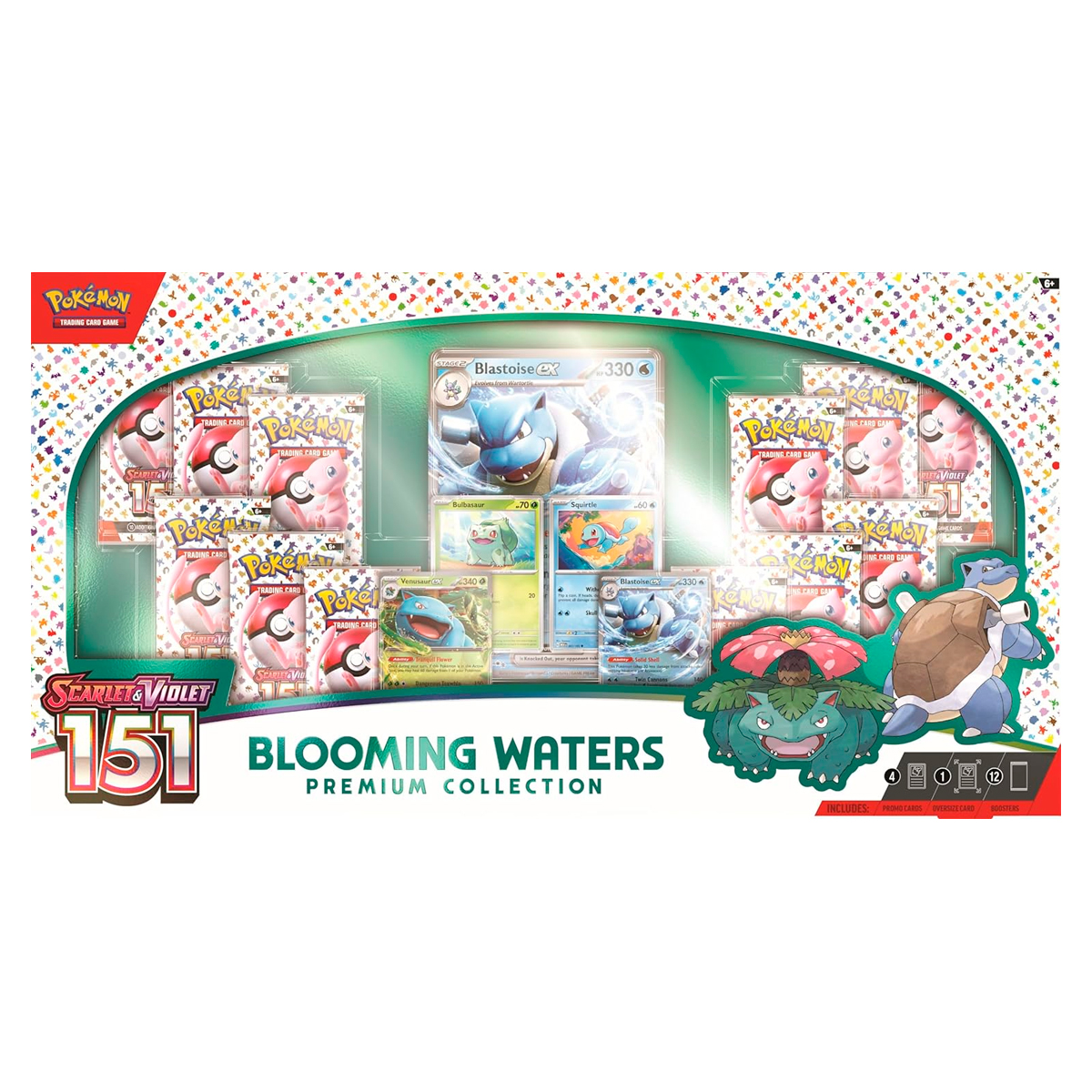POKEMON TCG BLOOMING WATERS PREM COL ENG