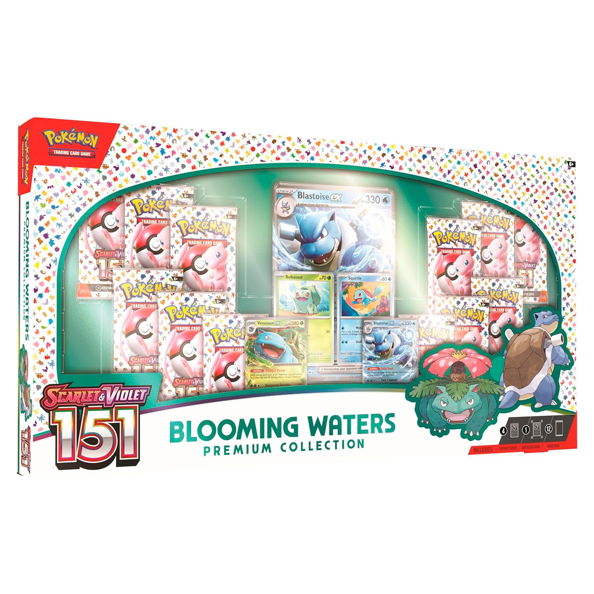 POKEMON TCG BLOOMING WATERS PREM COL ENG