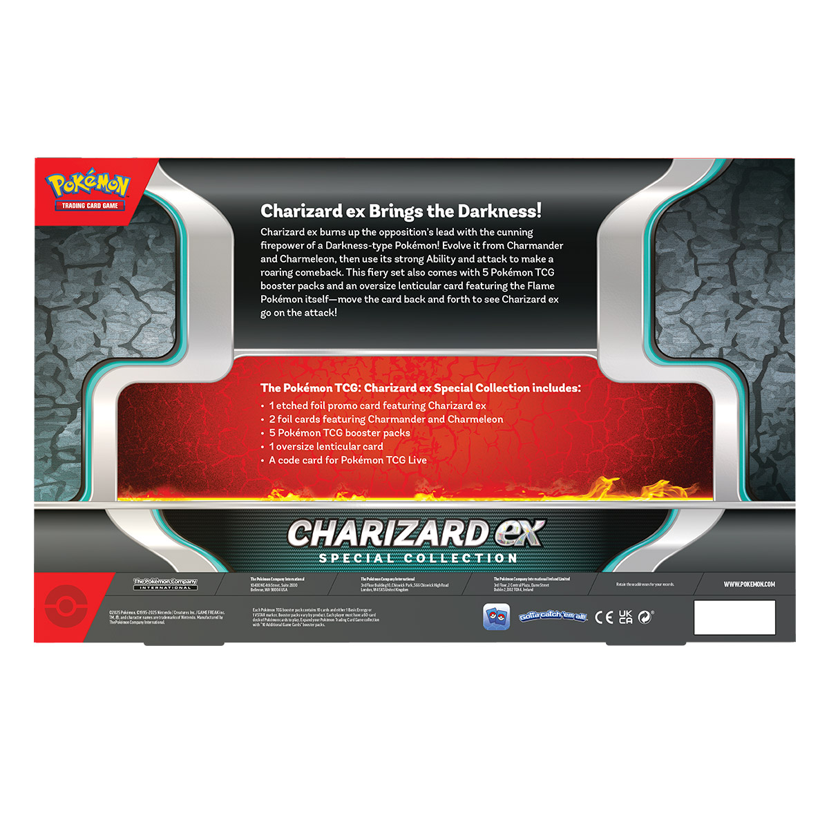 POKEMON TCG CHARIZARD EX SPECIAL COL ENG