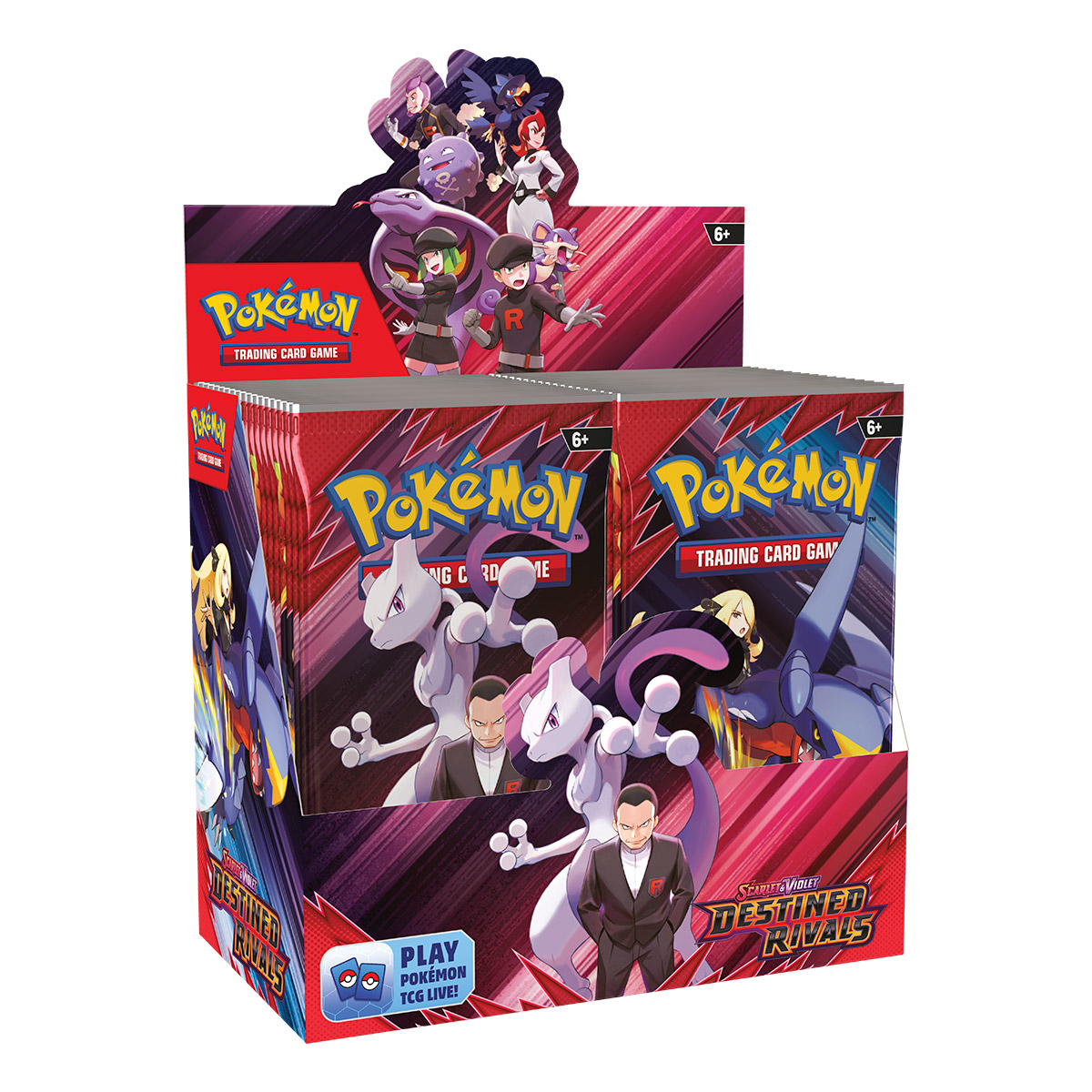 POKEMON TCG SV DESTINED RIVALS BOOST ENG