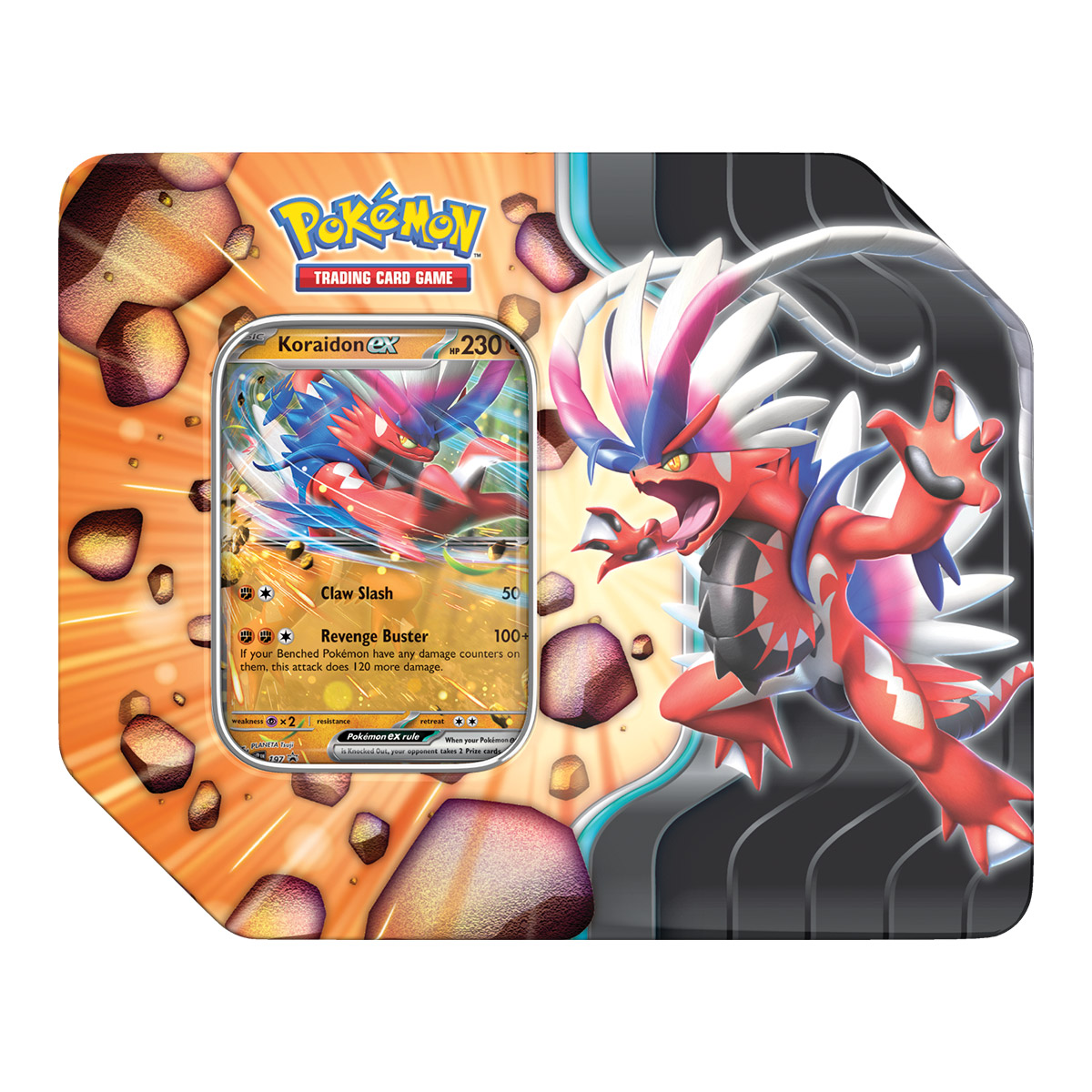 POKEMON TCG SLASHING LEGENDS TIN ENG
