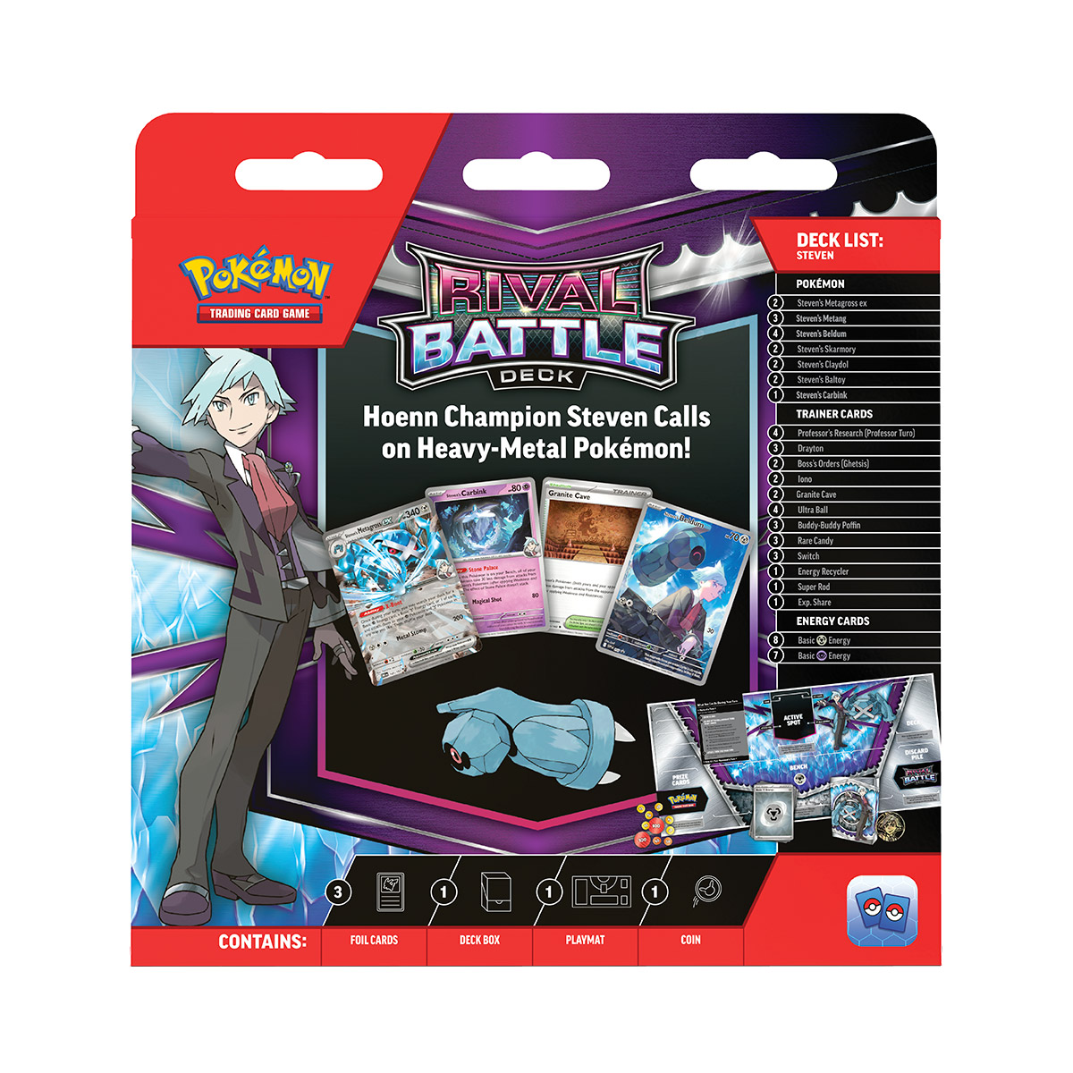 POKEMON TCG RIVAL BAT DECK MARN/STEV ENG