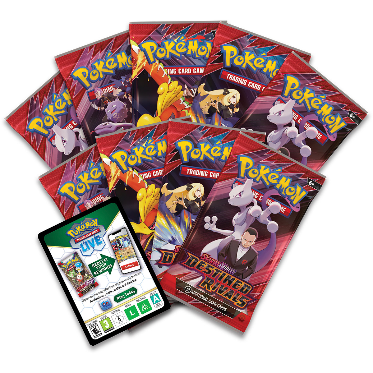 POKEMON TCG SV DESTINED RIVALS ETB ENG