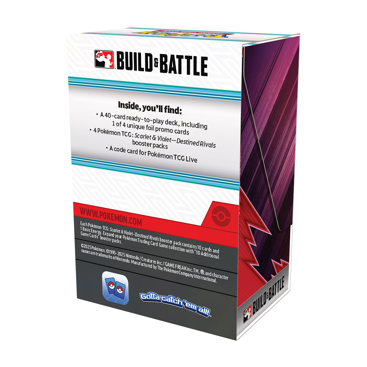 POKEMON TCG DESTINED RIVAL BUILD/BAT ENG