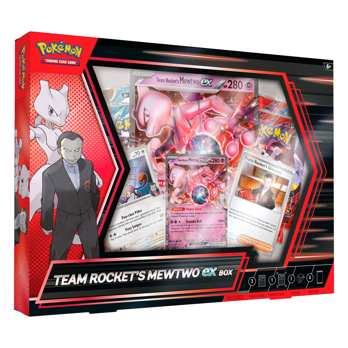 POKEMON TCG TEAM ROKET MEWTWO EX BOX ENG