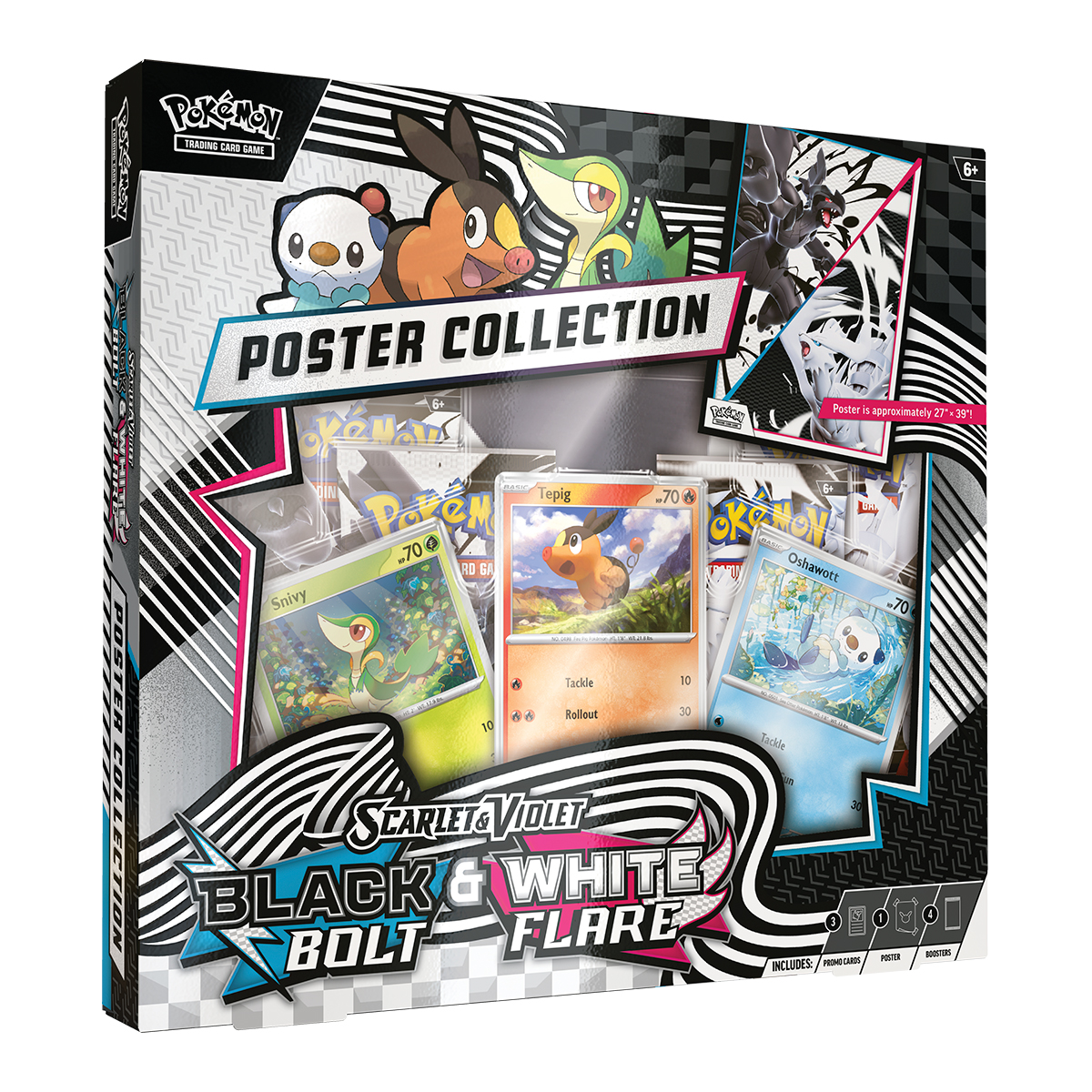 POKEMON TCG BLACK WHITE UNOV POS COL ENG