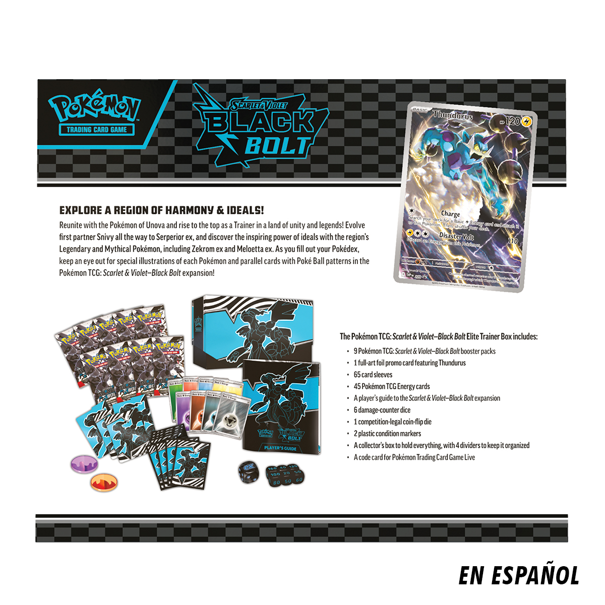 POKEMON TCG SV BLACK BOLT ETB SPA