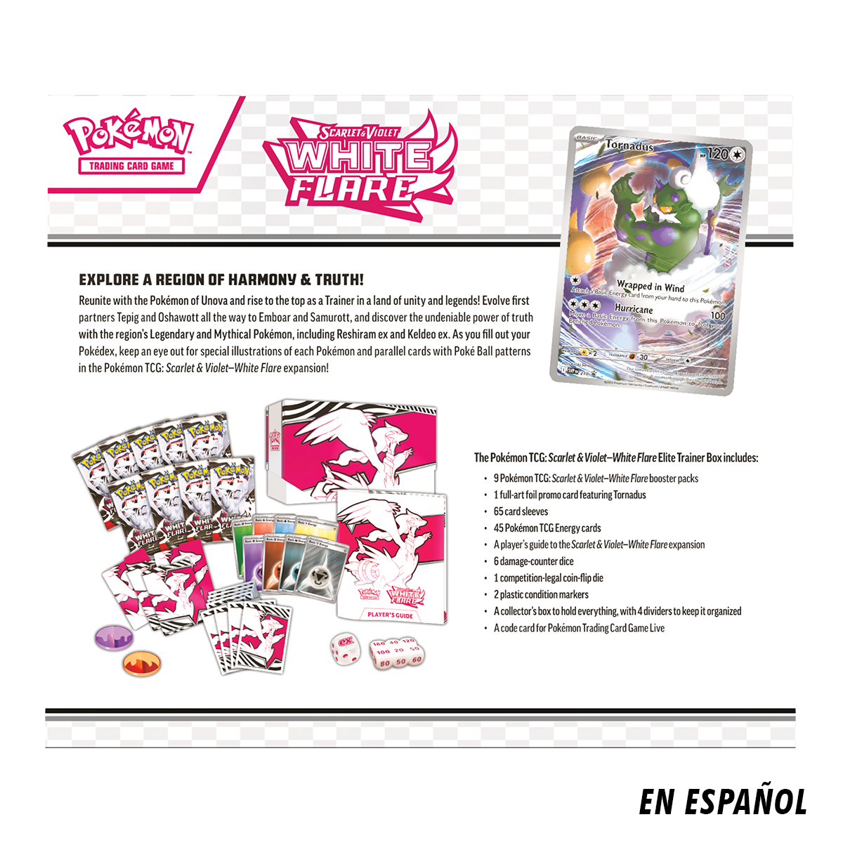 POKEMON TCG SV WHITE FLARE ETB SPA