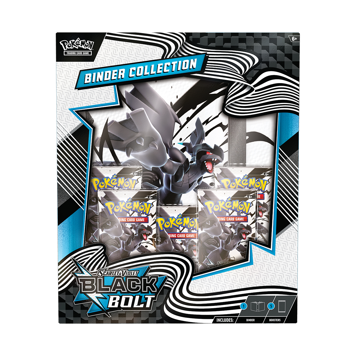 POKEMON TCG SV BLACK BOLT BINDER CO