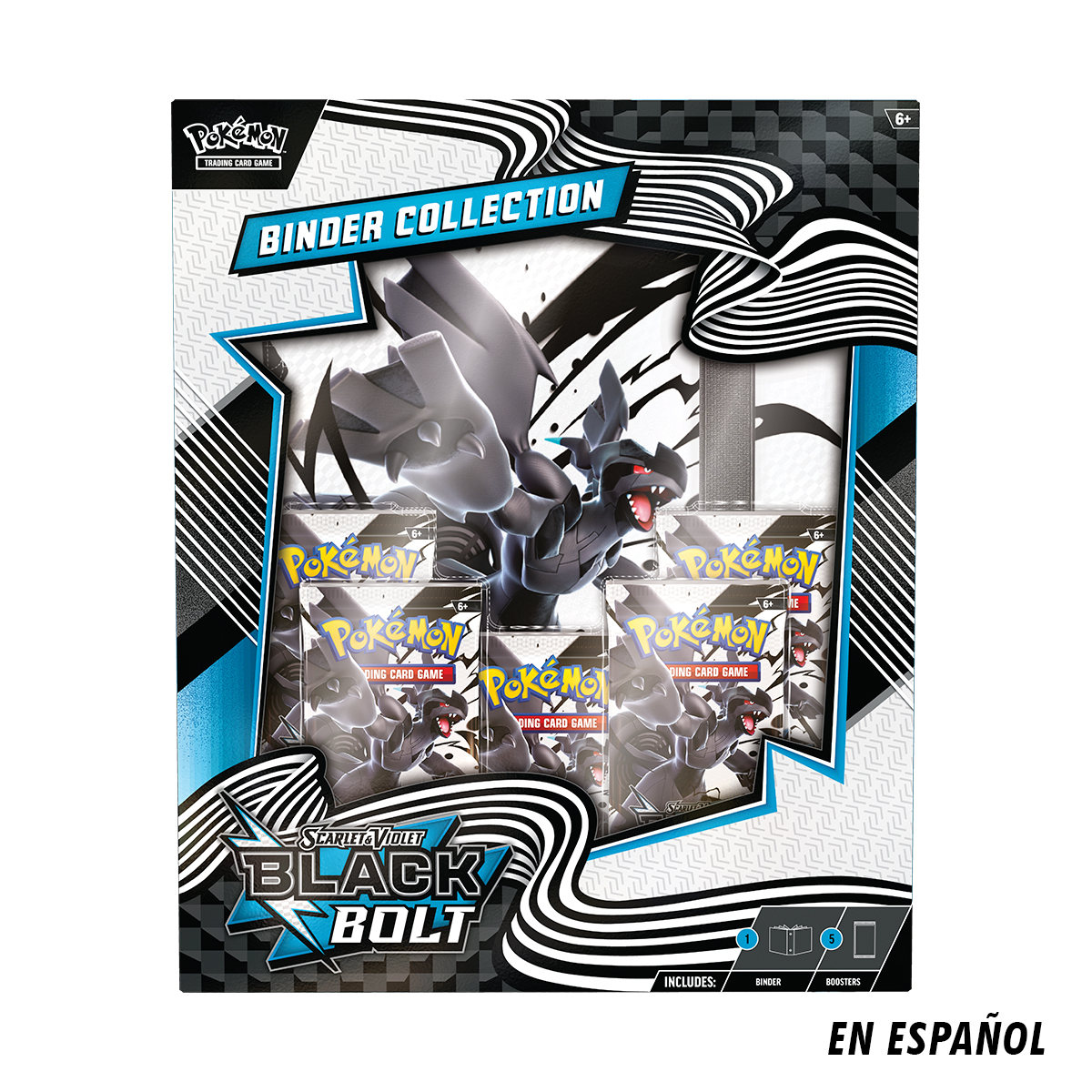 POKEMON TCG SV BLACK BOLT BINDER COL SPA