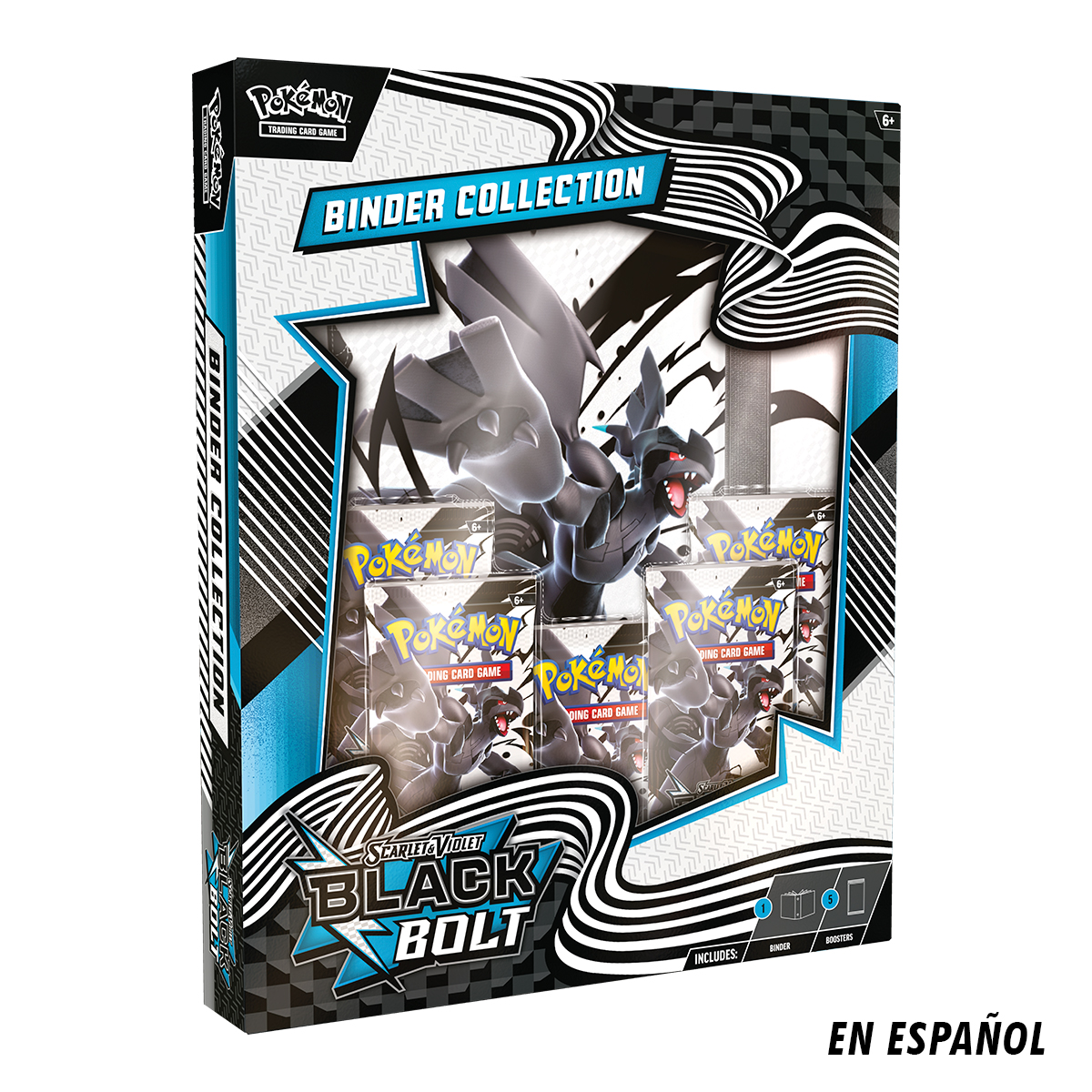POKEMON TCG SV BLACK BOLT BINDER COL SPA