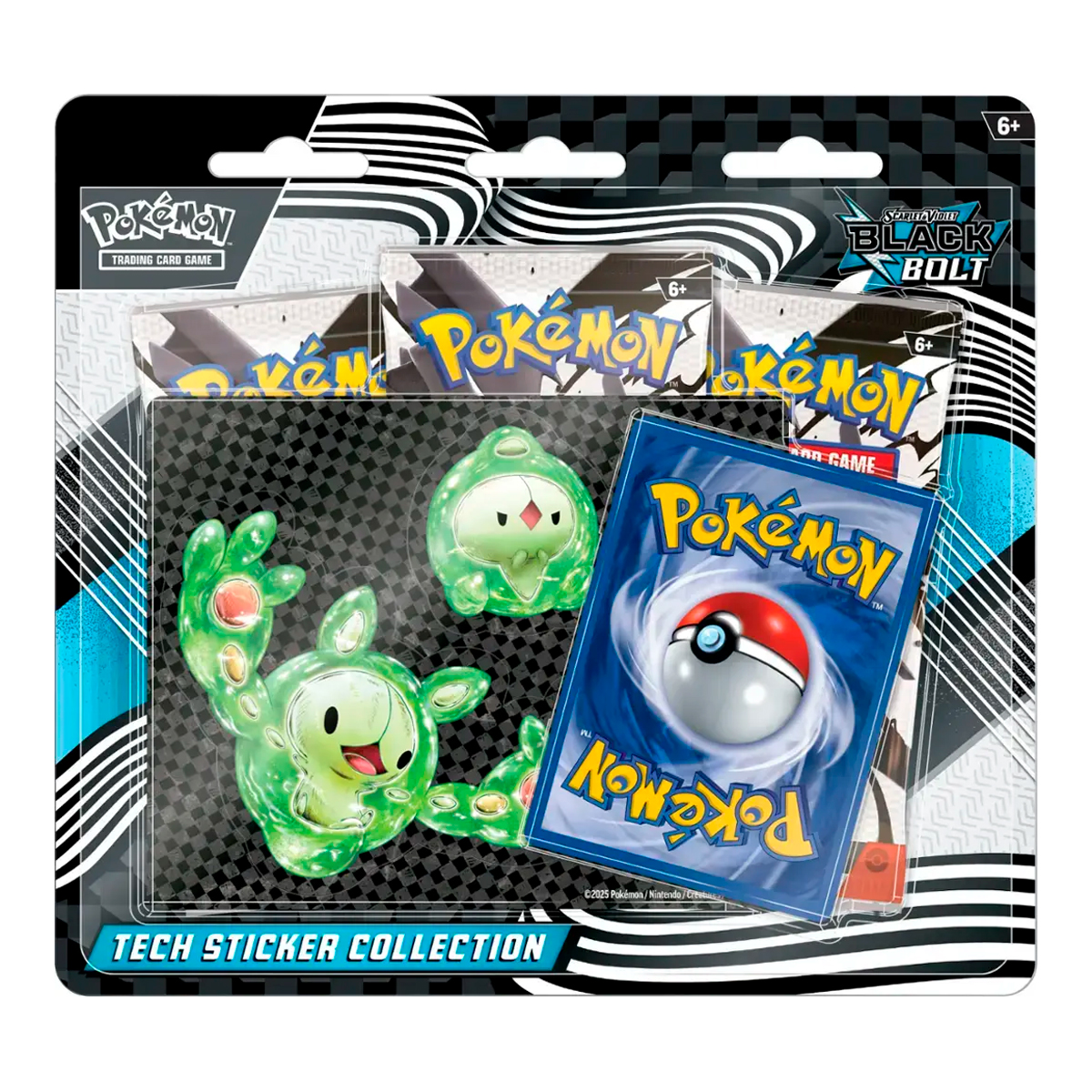POKEMON TCG BLACK BOL-TECH STICK COL ENG
