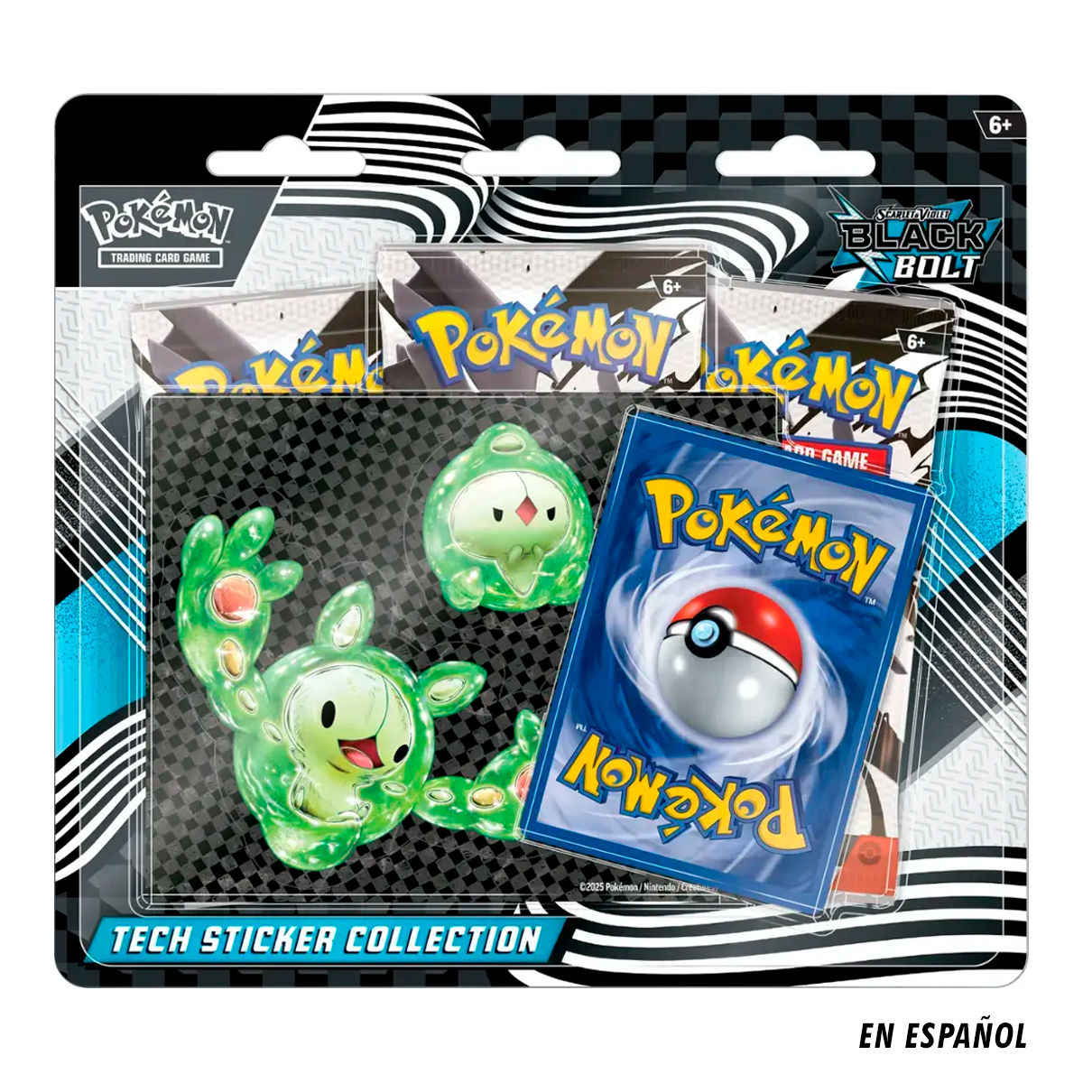POKEMON TCG BLACK BOL-TECH STICK COL SPA