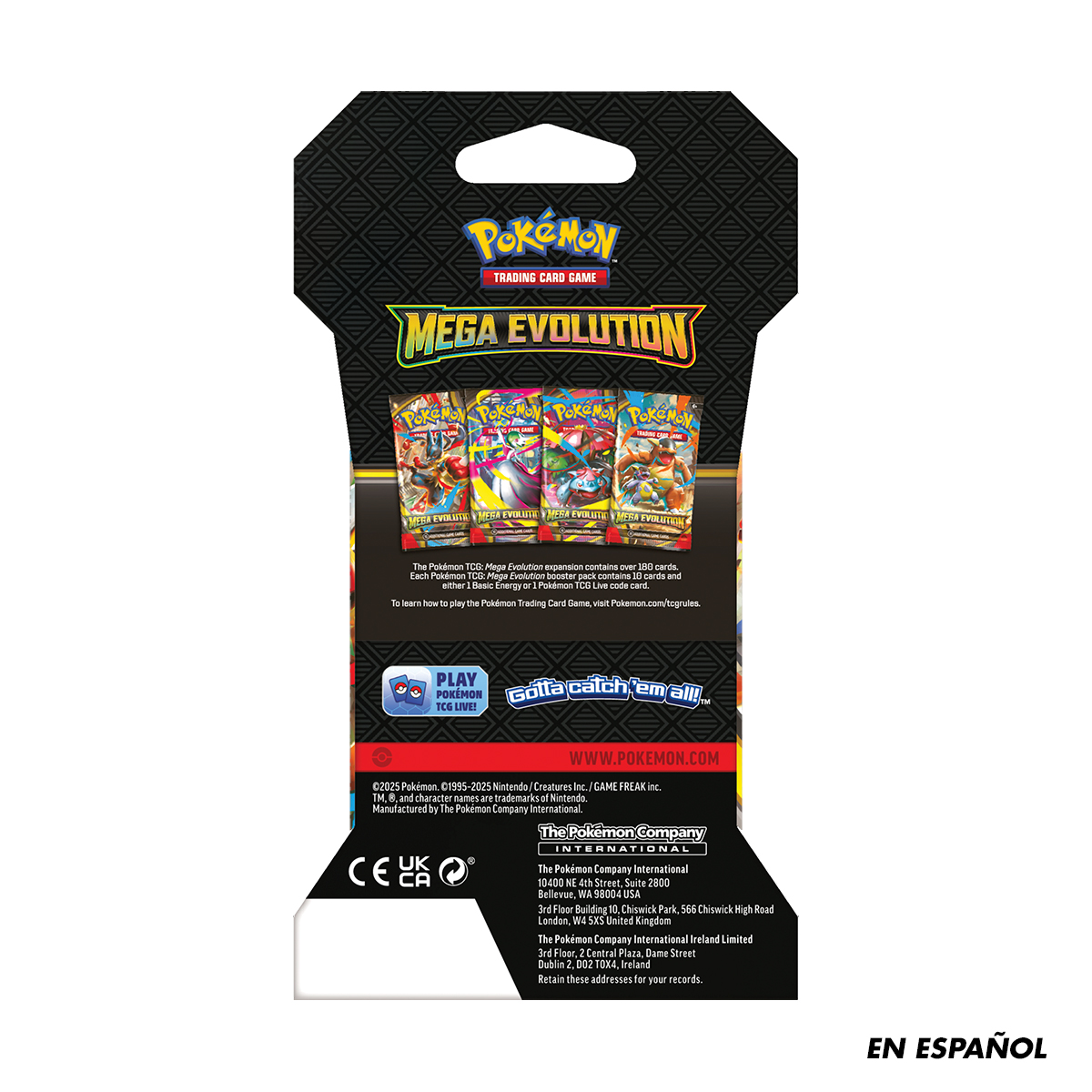 POKEMON TCG MEGA EVOLUTIO-SLEEV BOOS SPA