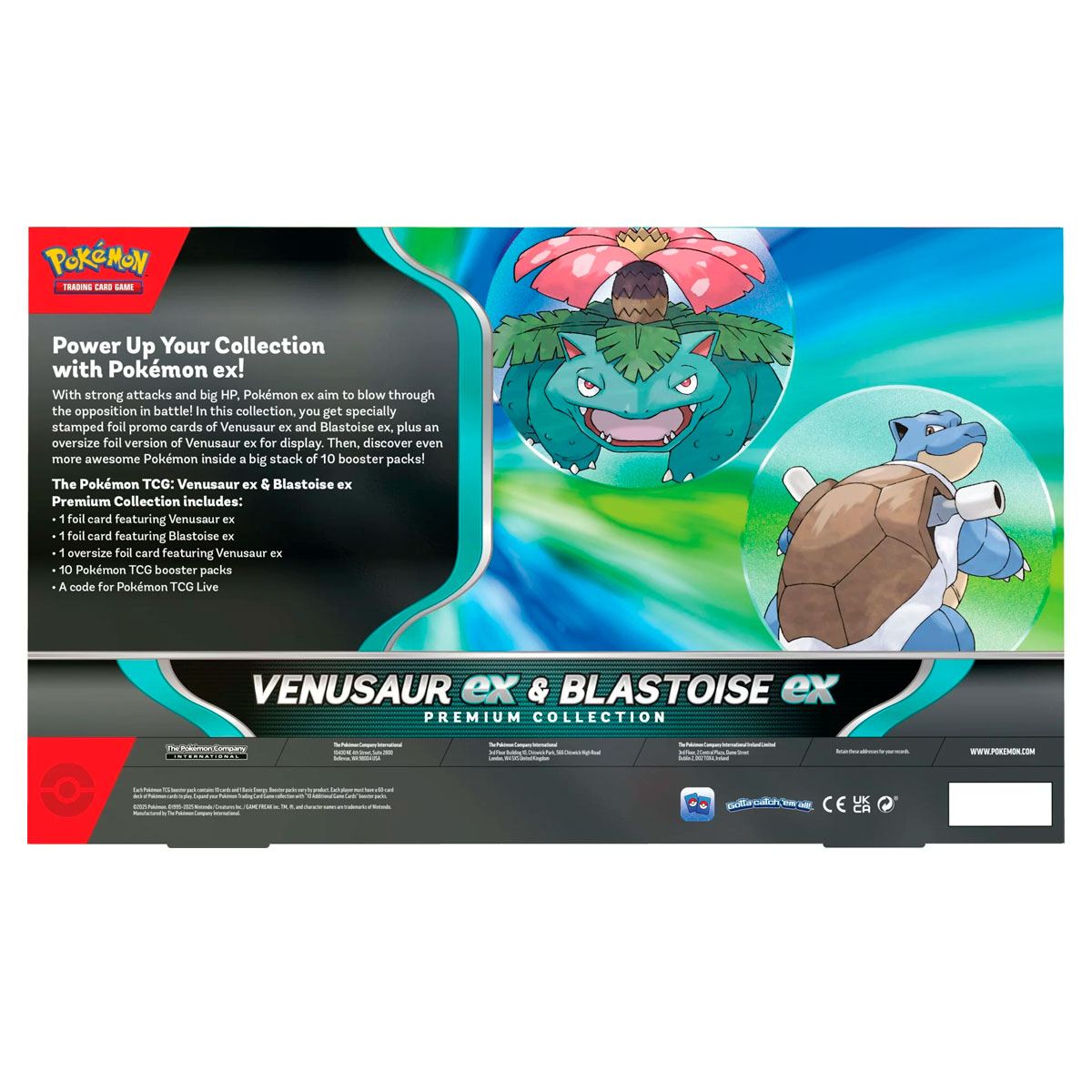 POKEMON TCG VENUS-BLASTO EX PREM COL ENG