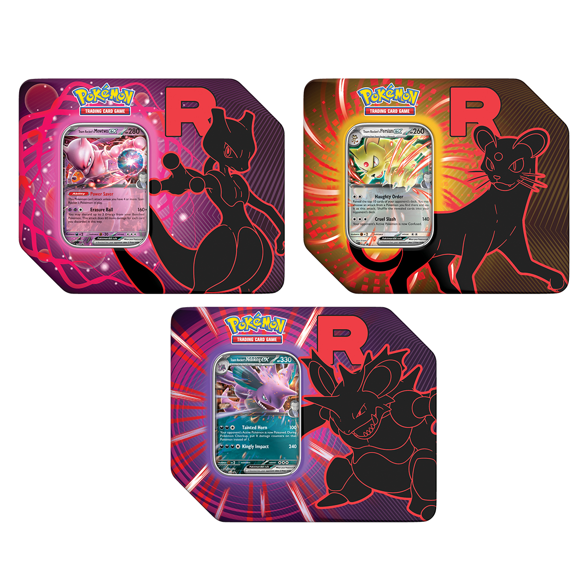 POKEMON TCG TEAM ROCKET TIN ENG