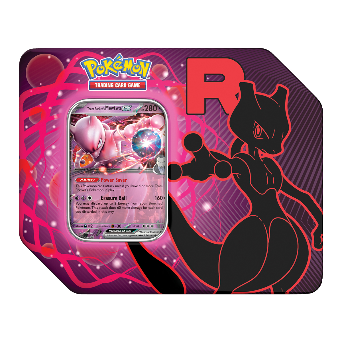 POKEMON TCG TEAM ROCKET TIN ENG