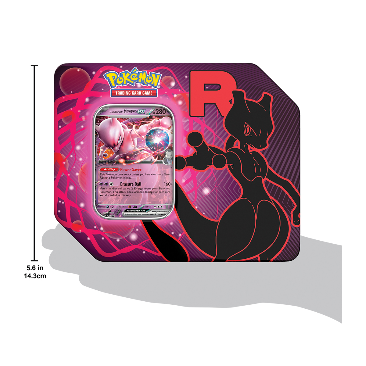 POKEMON TCG TEAM ROCKET TIN ENG