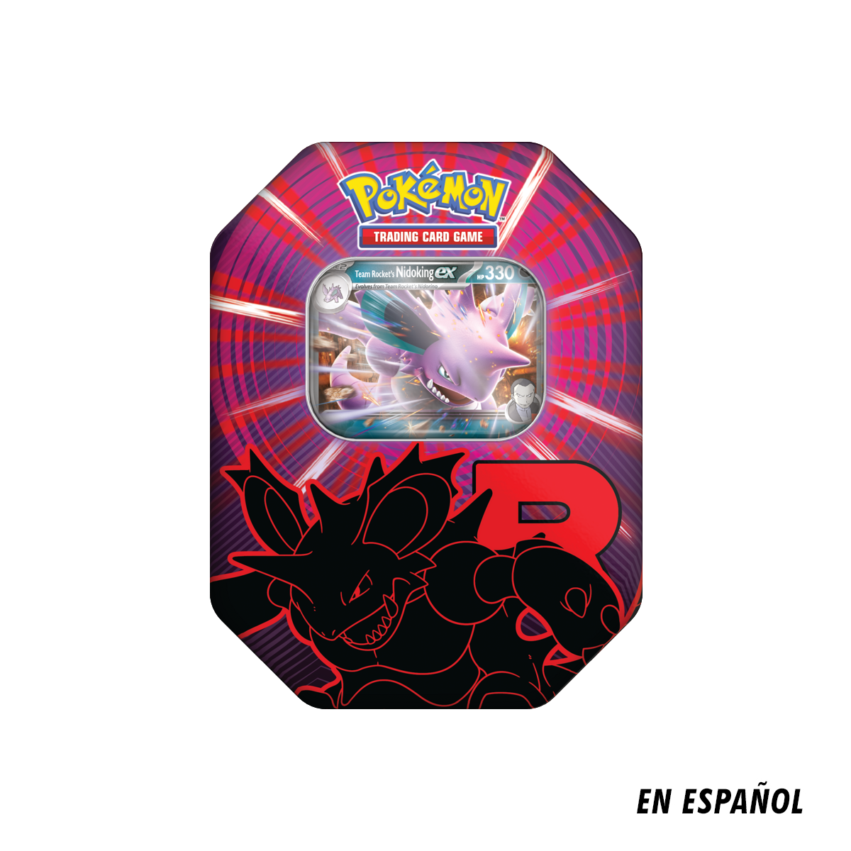 POKEMON TCG TEAM ROCKET TIN SPA