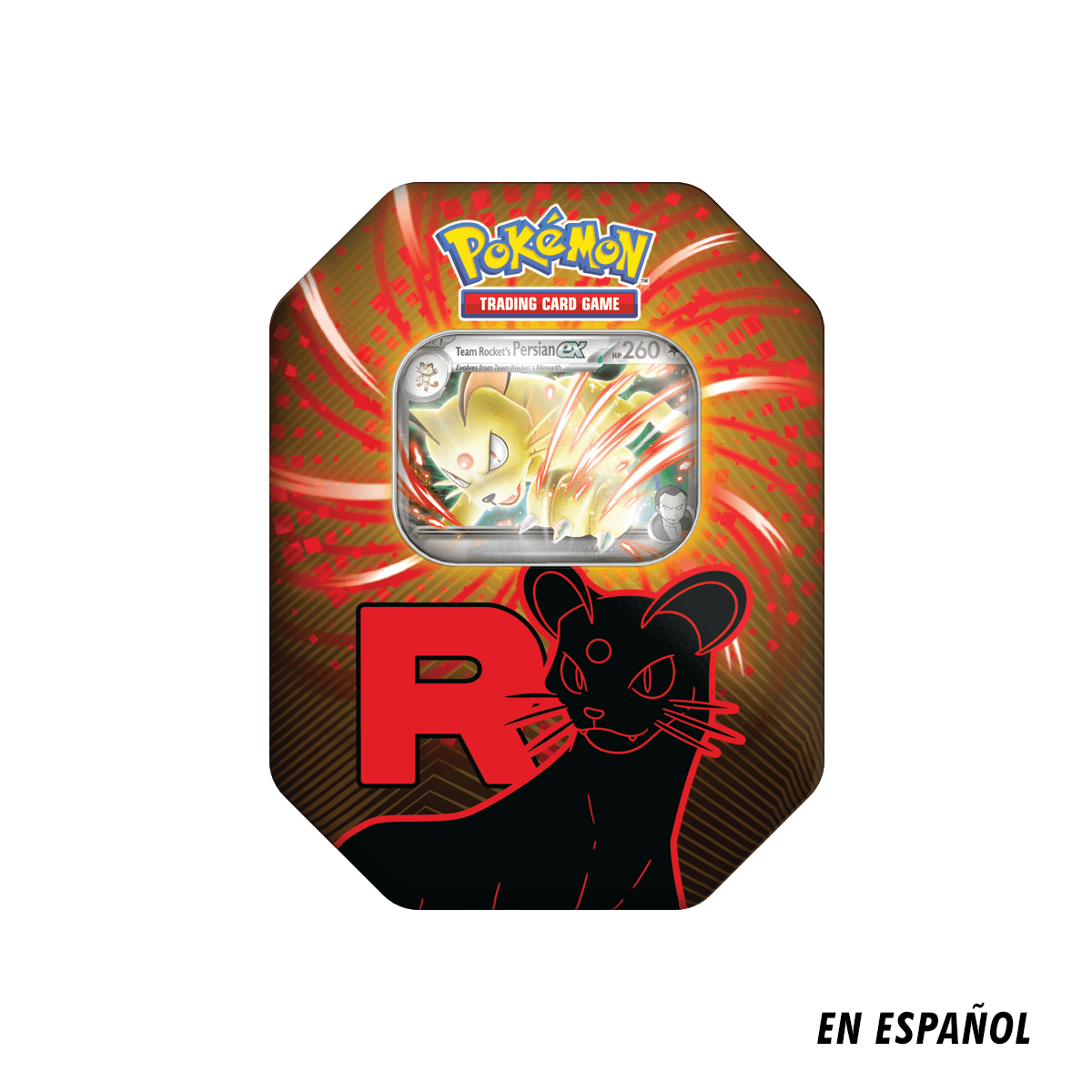POKEMON TCG TEAM ROCKET TIN SPA