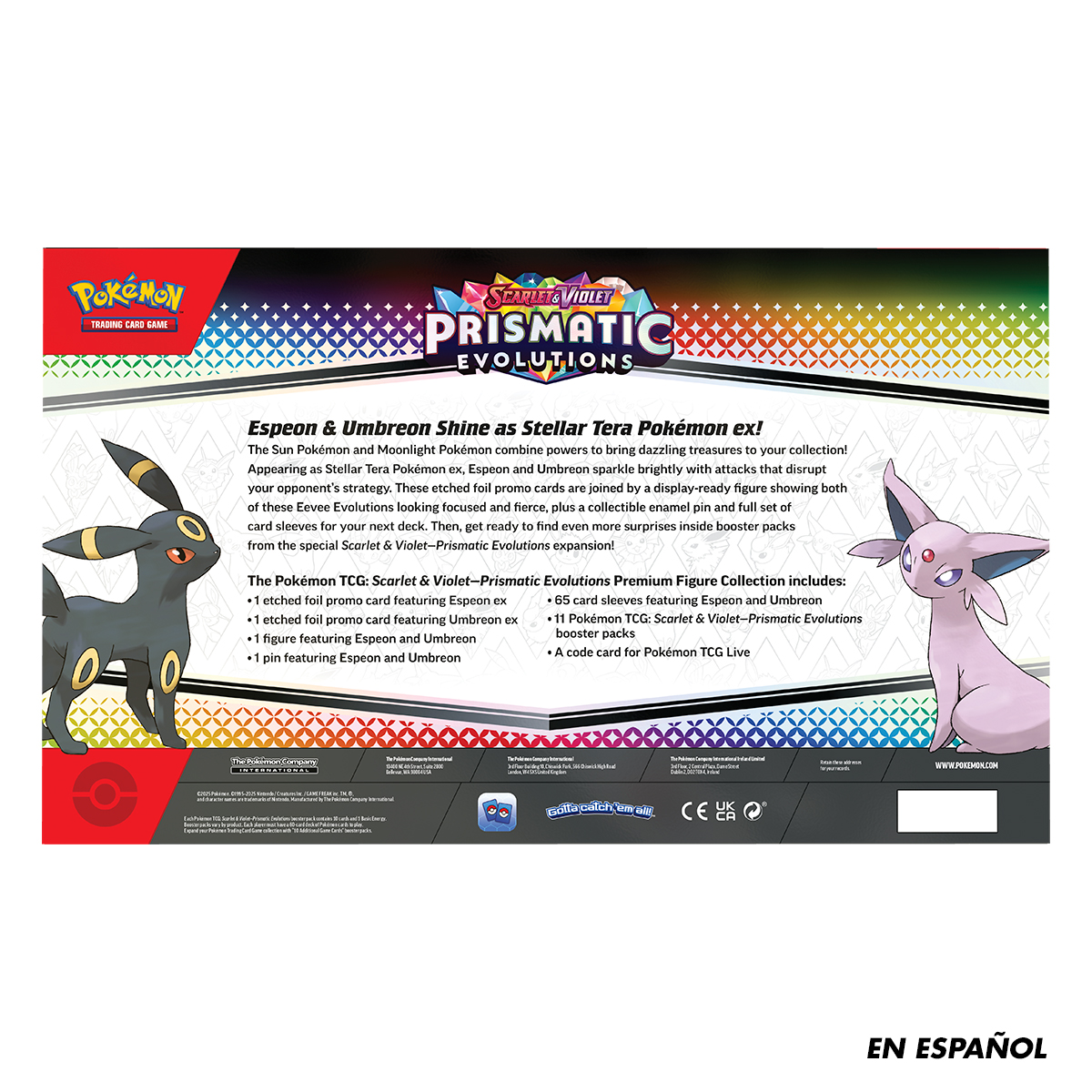 POKEMON TCG SV-PRISM EV PREM FIG COL SPA