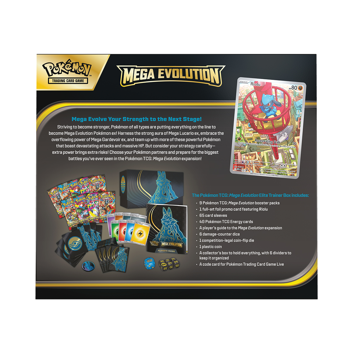 POKEMON TCG MEGA EVOLUTION ETB ENG