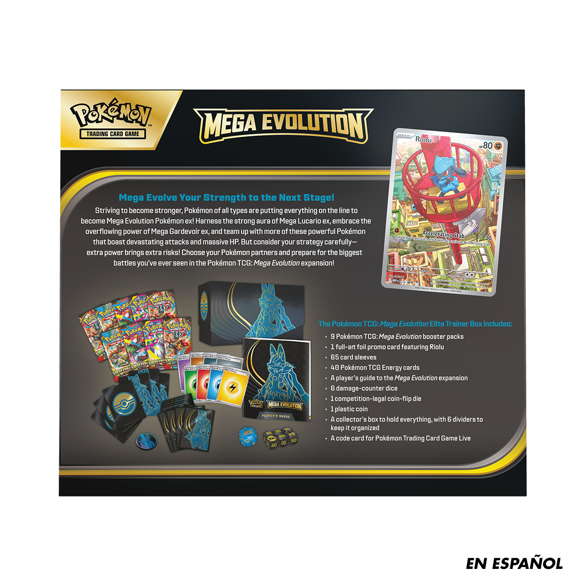 POKEMON TCG MEGA EVOLUTION ETB SPA