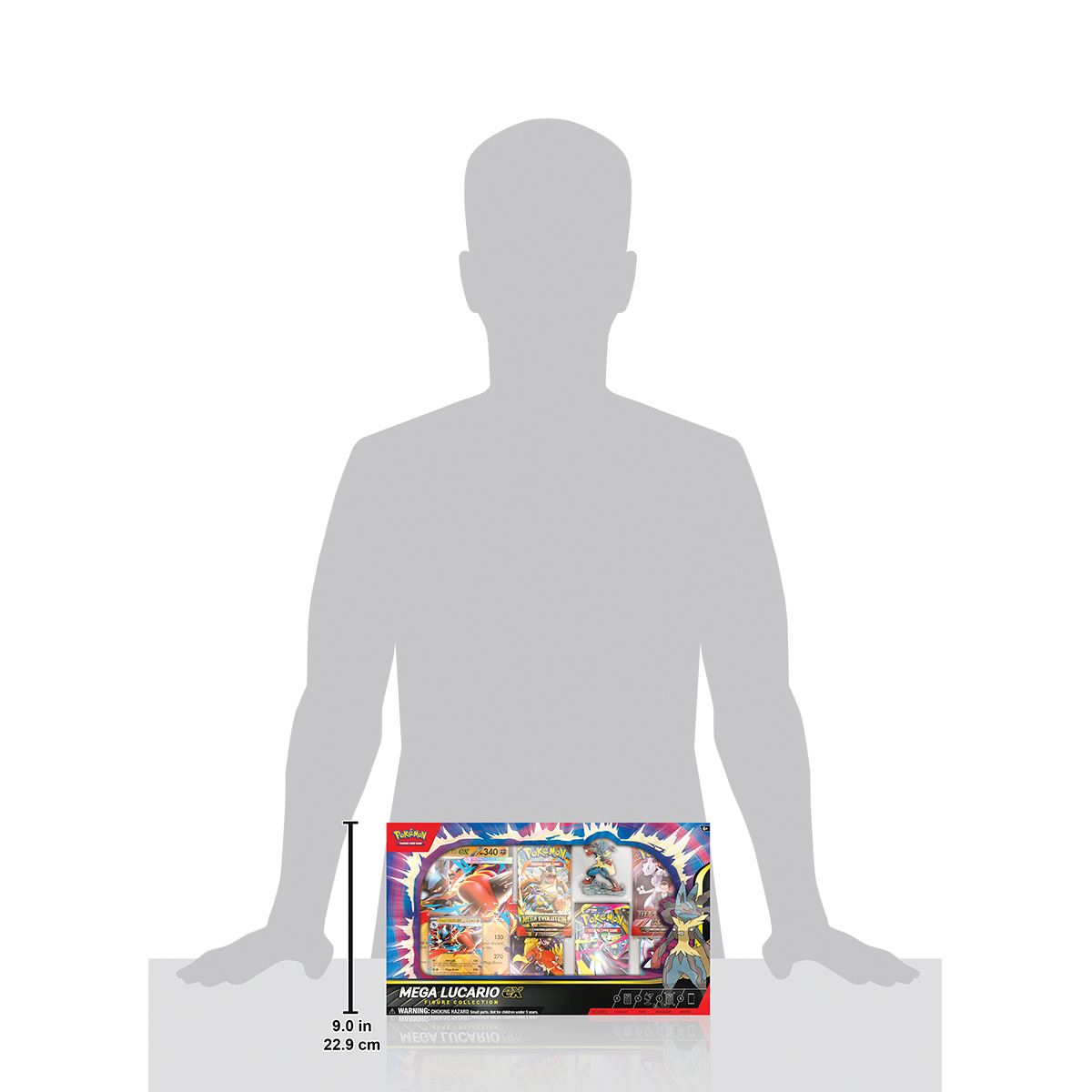 POKEMON TCG MEGA LUCARIO EX FIG COL ENG