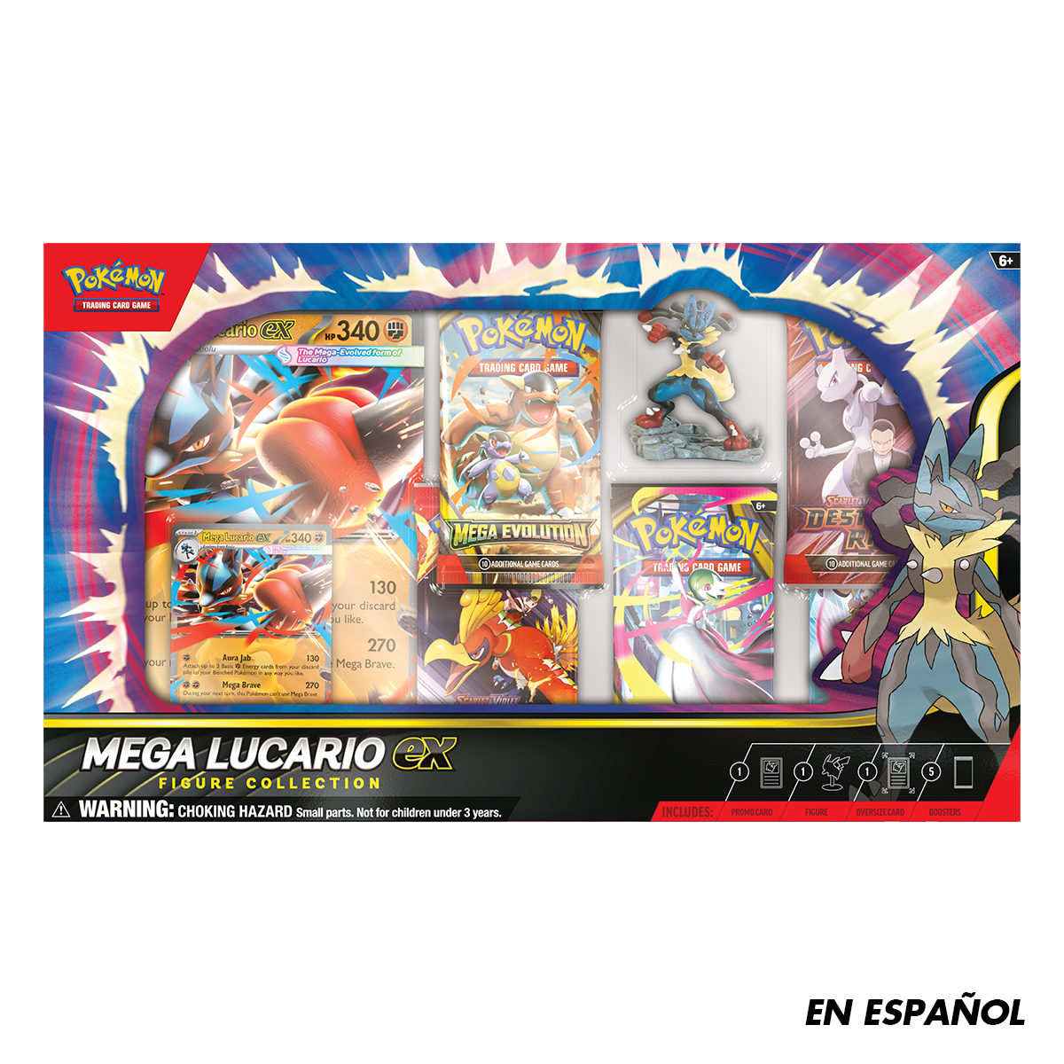 POKEMON TCG MEGA LUCARIO EX FIG COL SPA