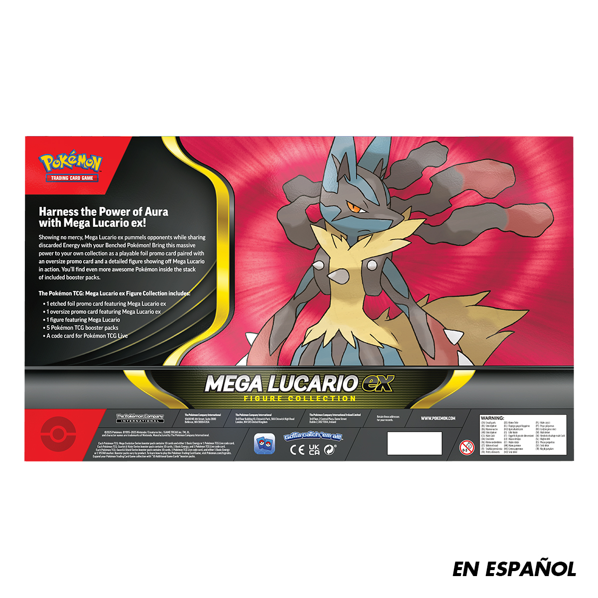 POKEMON TCG MEGA LUCARIO EX FIG COL SPA