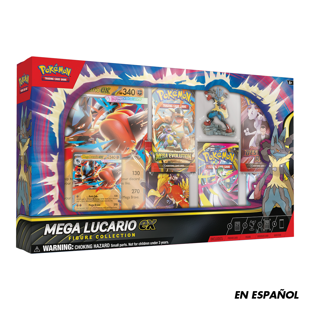 POKEMON TCG MEGA LUCARIO EX FIG COL SPA