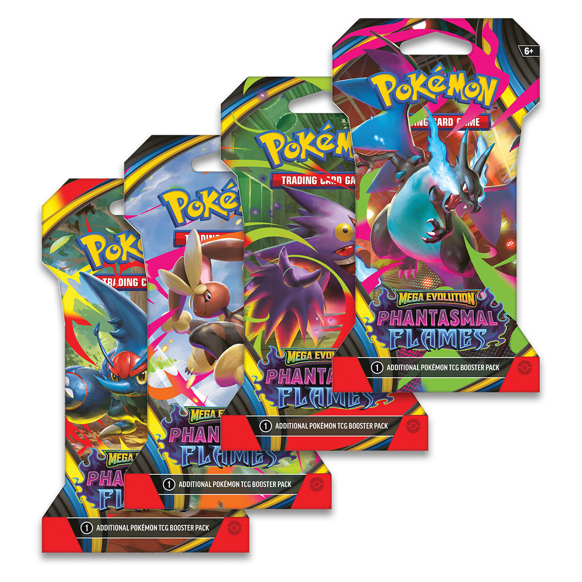 POKEMON TCG PHANT FLAMES SLEEV BOOST ENG