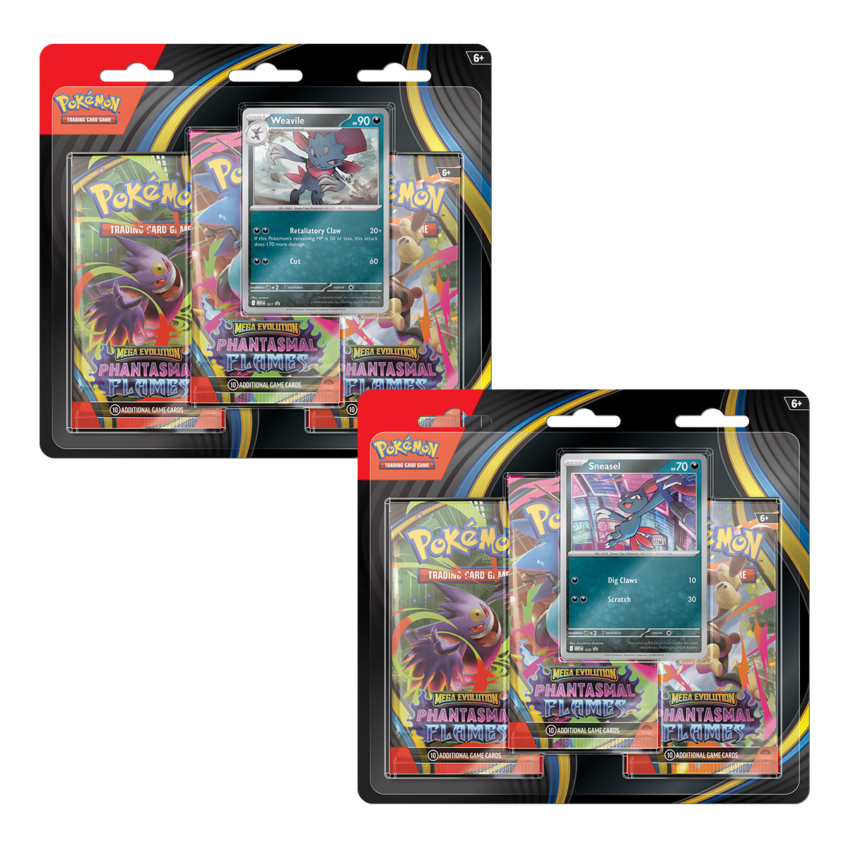 POKEMON TCG PHANT FLAMES 3PACK BLIST ENG