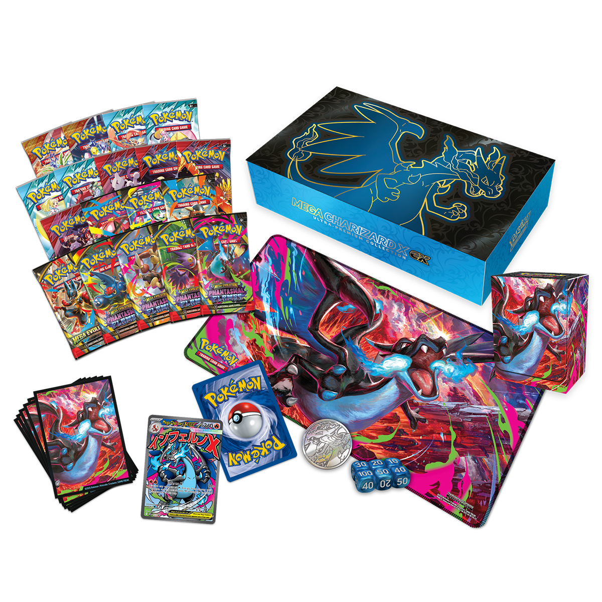 POKEMON TCG MEGA CHARIZ EX ULT PREM ENG