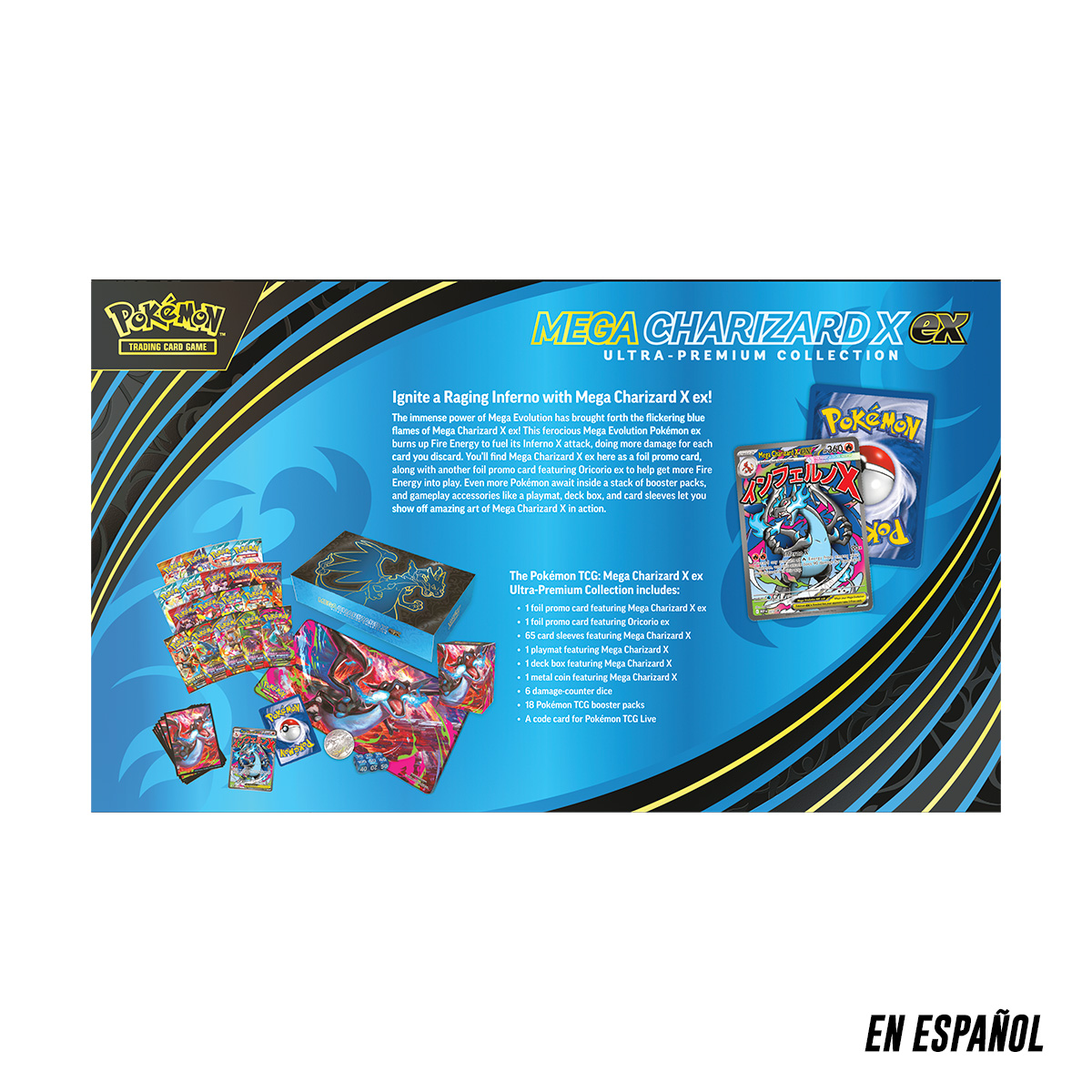 POKEMON TCG MEGA CHARIZ EX ULT PREM SPA