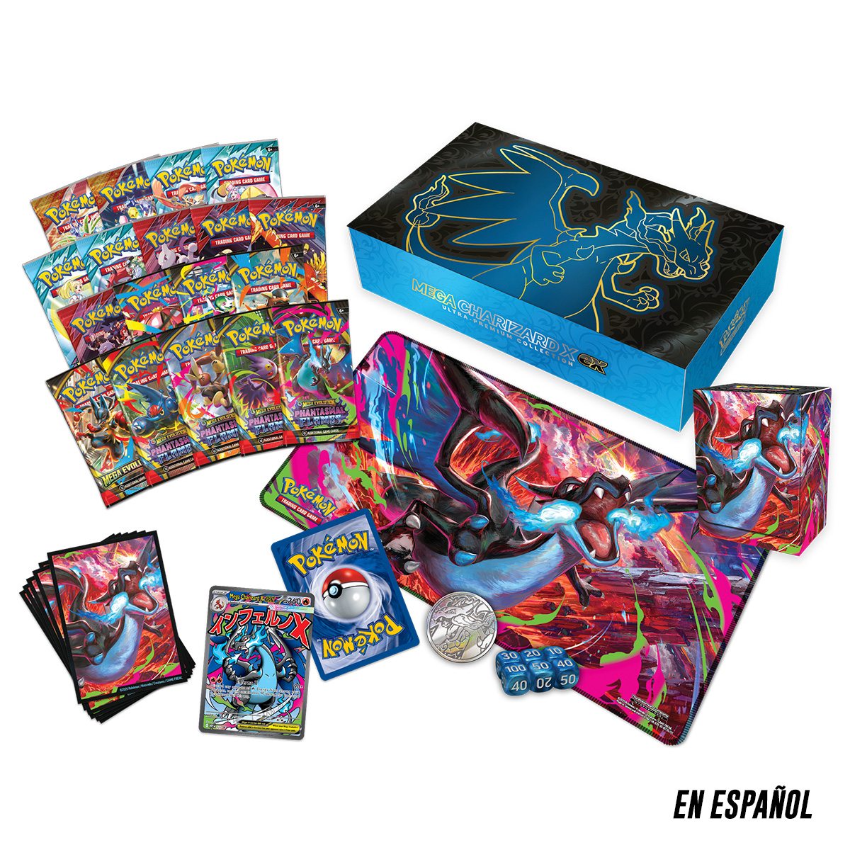 POKEMON TCG MEGA CHARIZ EX ULT PREM SPA