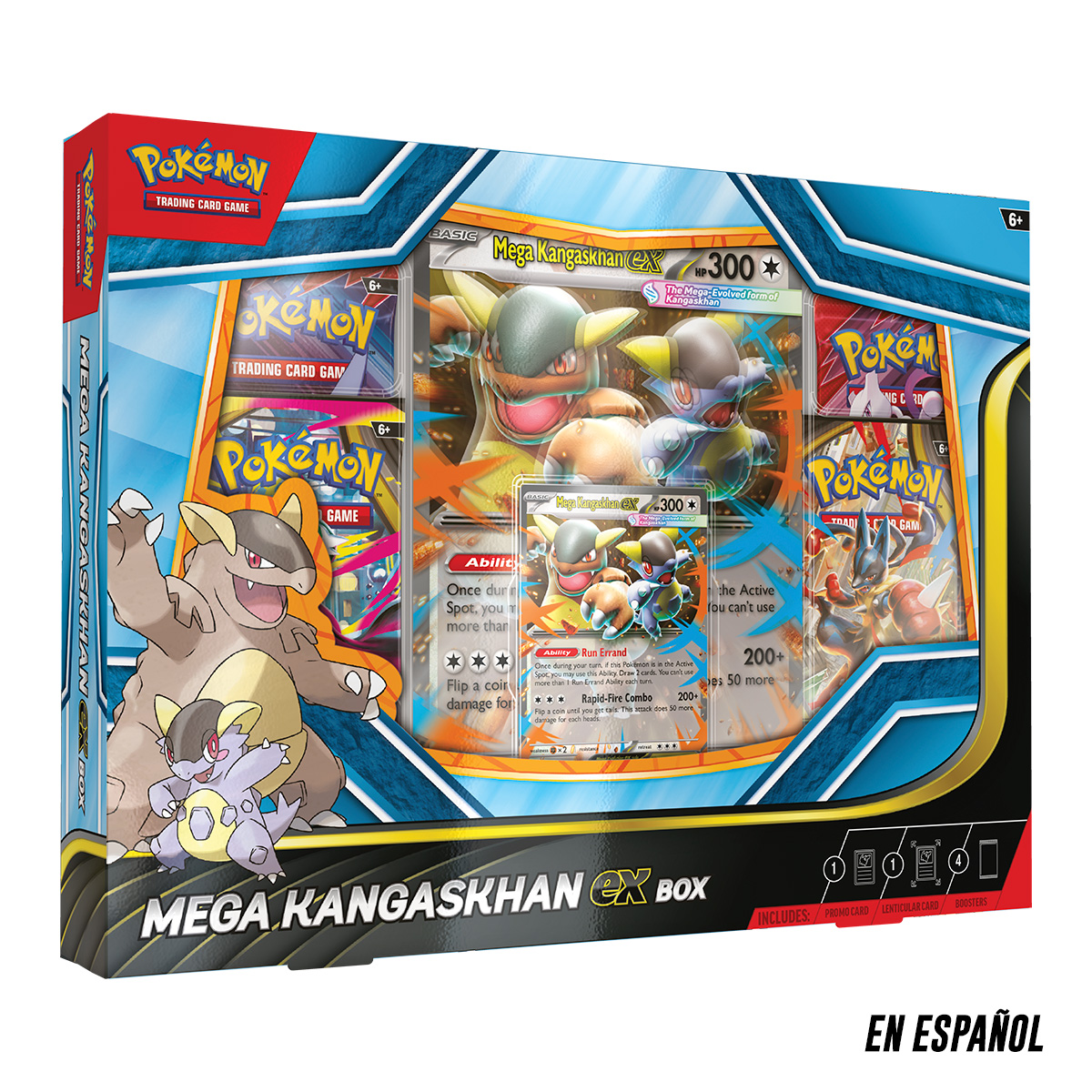 POKEMON TCG MEGA KANGASKHAN EX BOX SPA