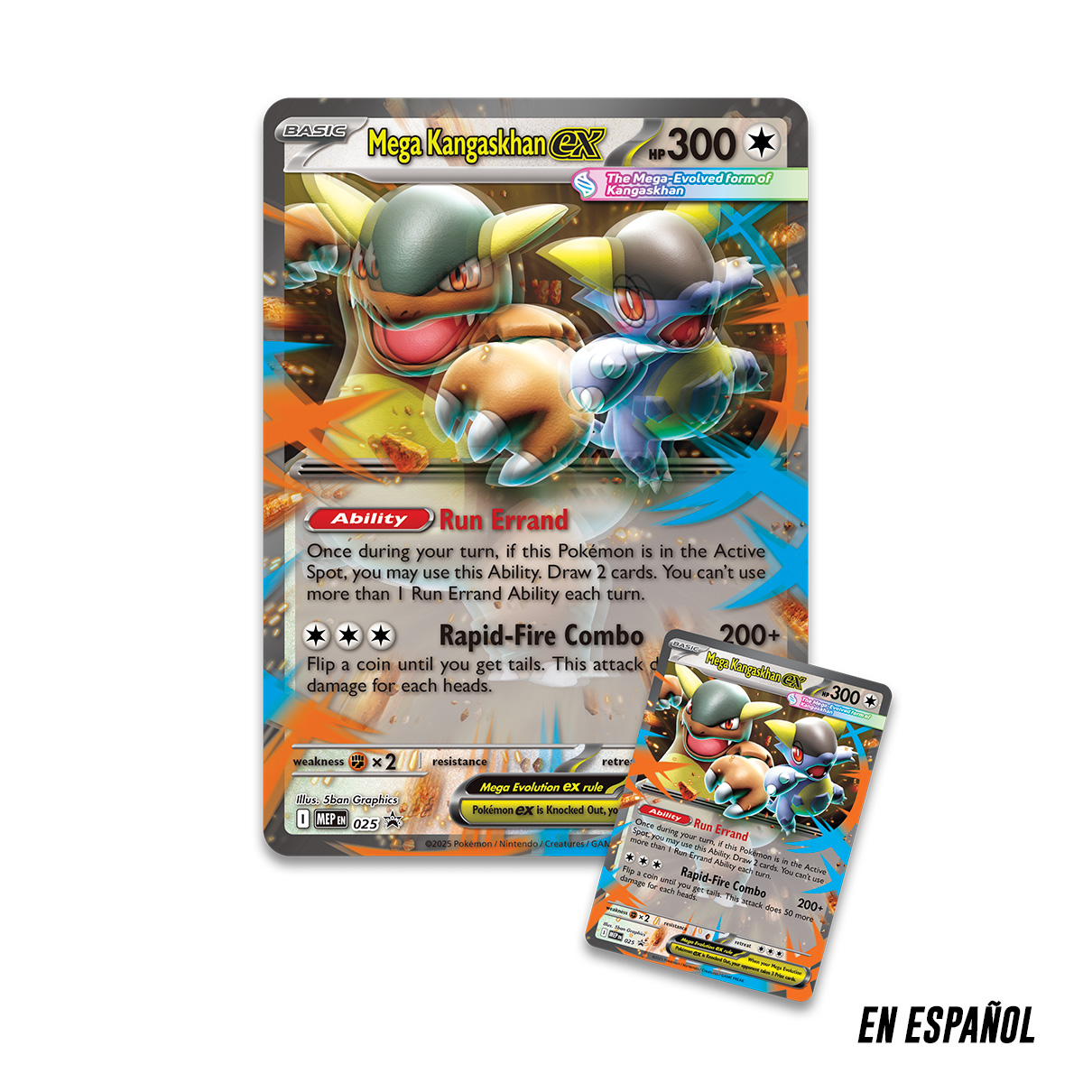 POKEMON TCG MEGA KANGASKHAN EX BOX SPA