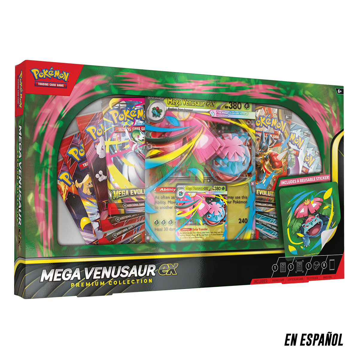 POKEMON TCG MEGA VENUSAU EX PREM COL SPA